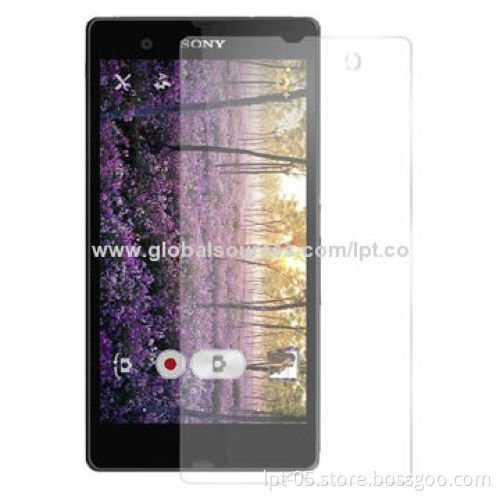 9H 0.33mm Tempered Glass Screen Protector for Sony Xperia Z L36h, Easy to Clean Surface, RoHS Mark